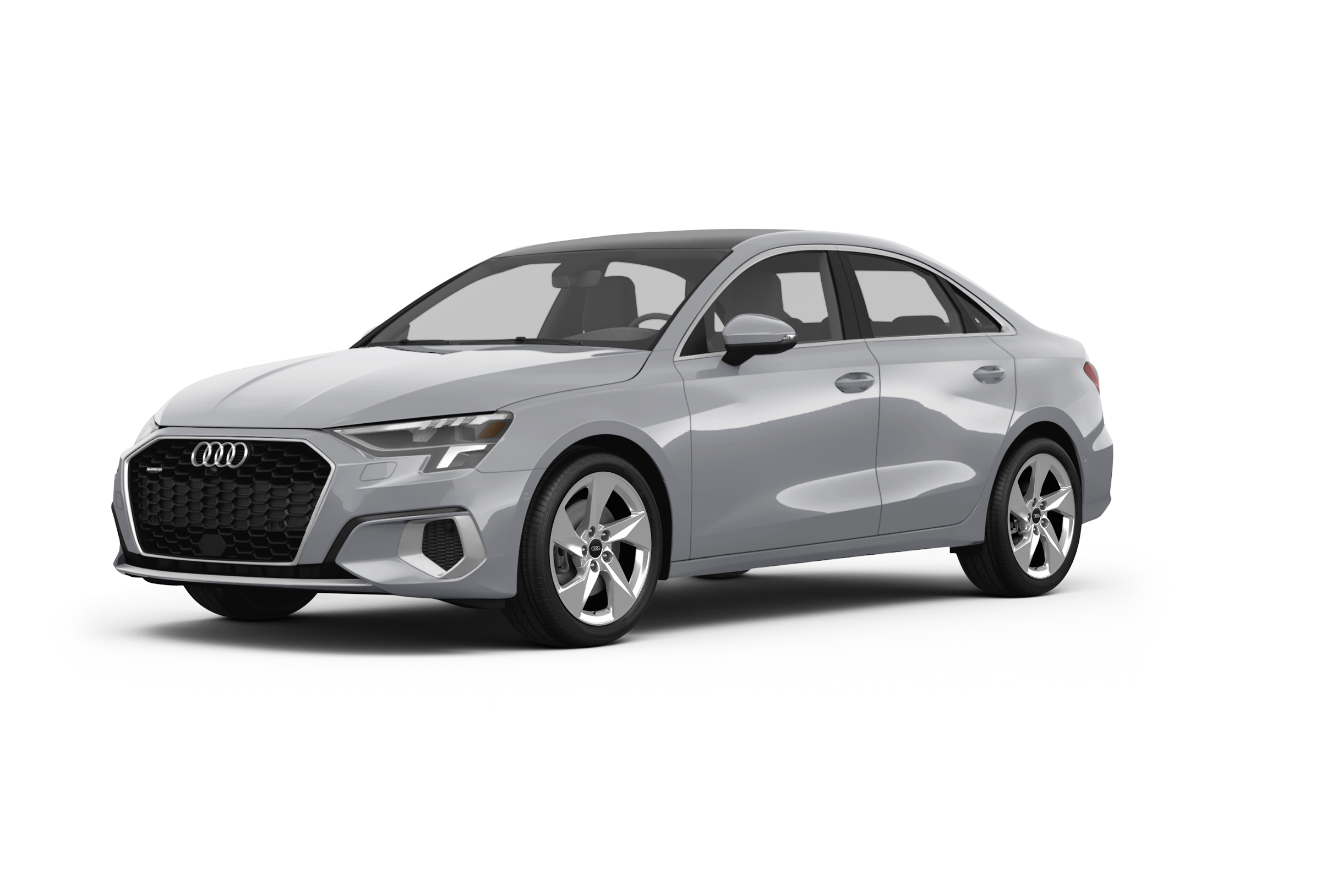 gray audi a3