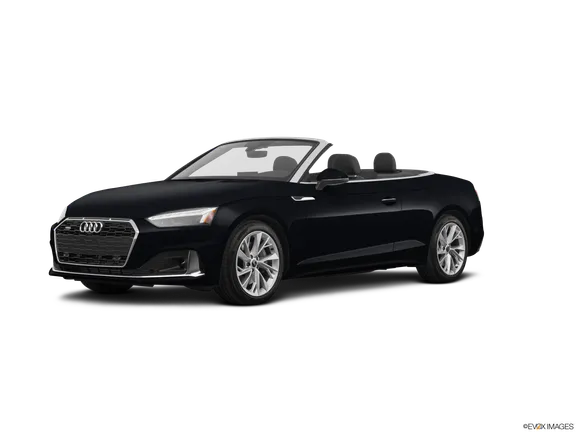 black audi a5