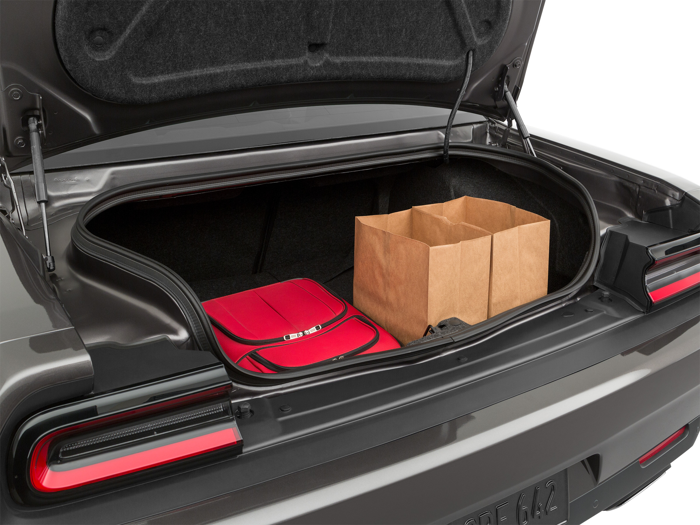 boot space of dodge challenger