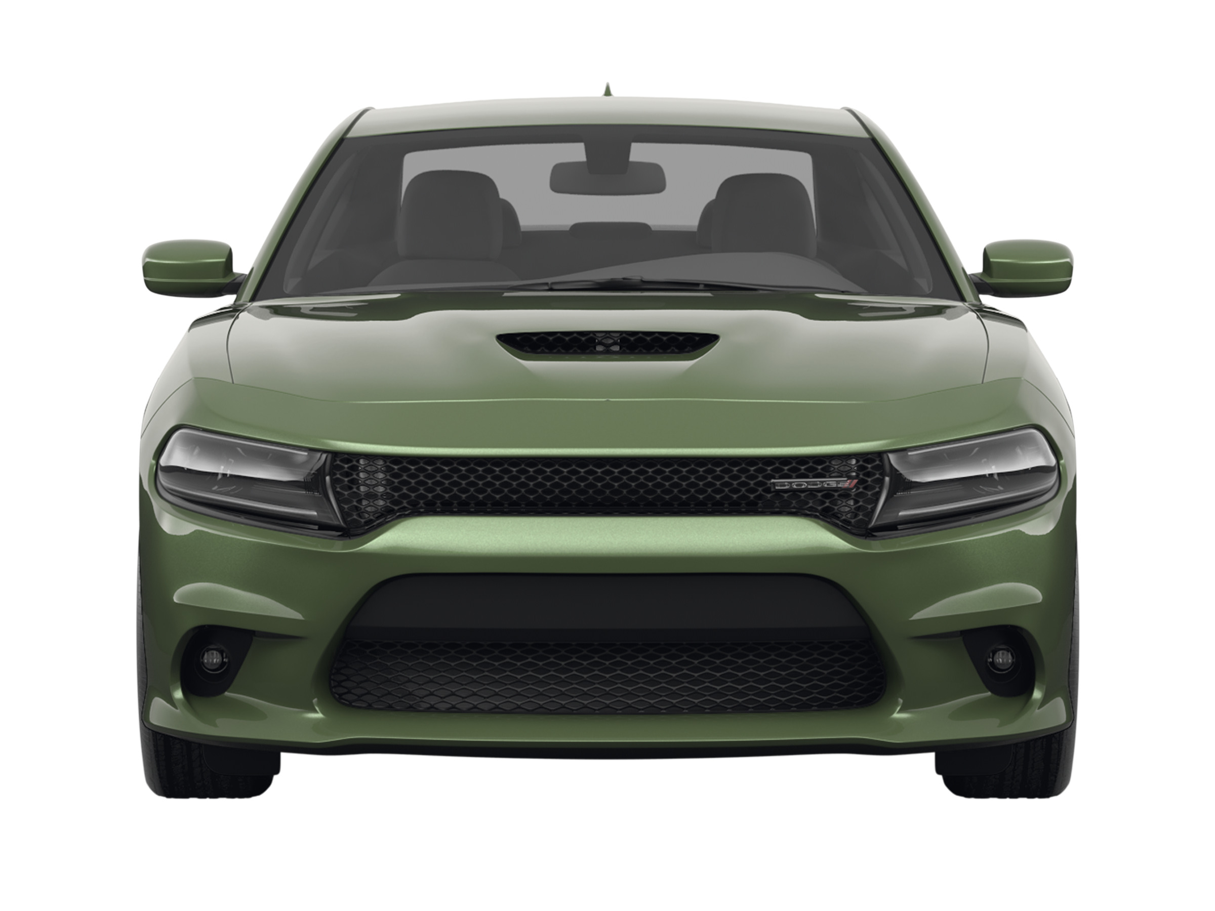 front of dodge charger
