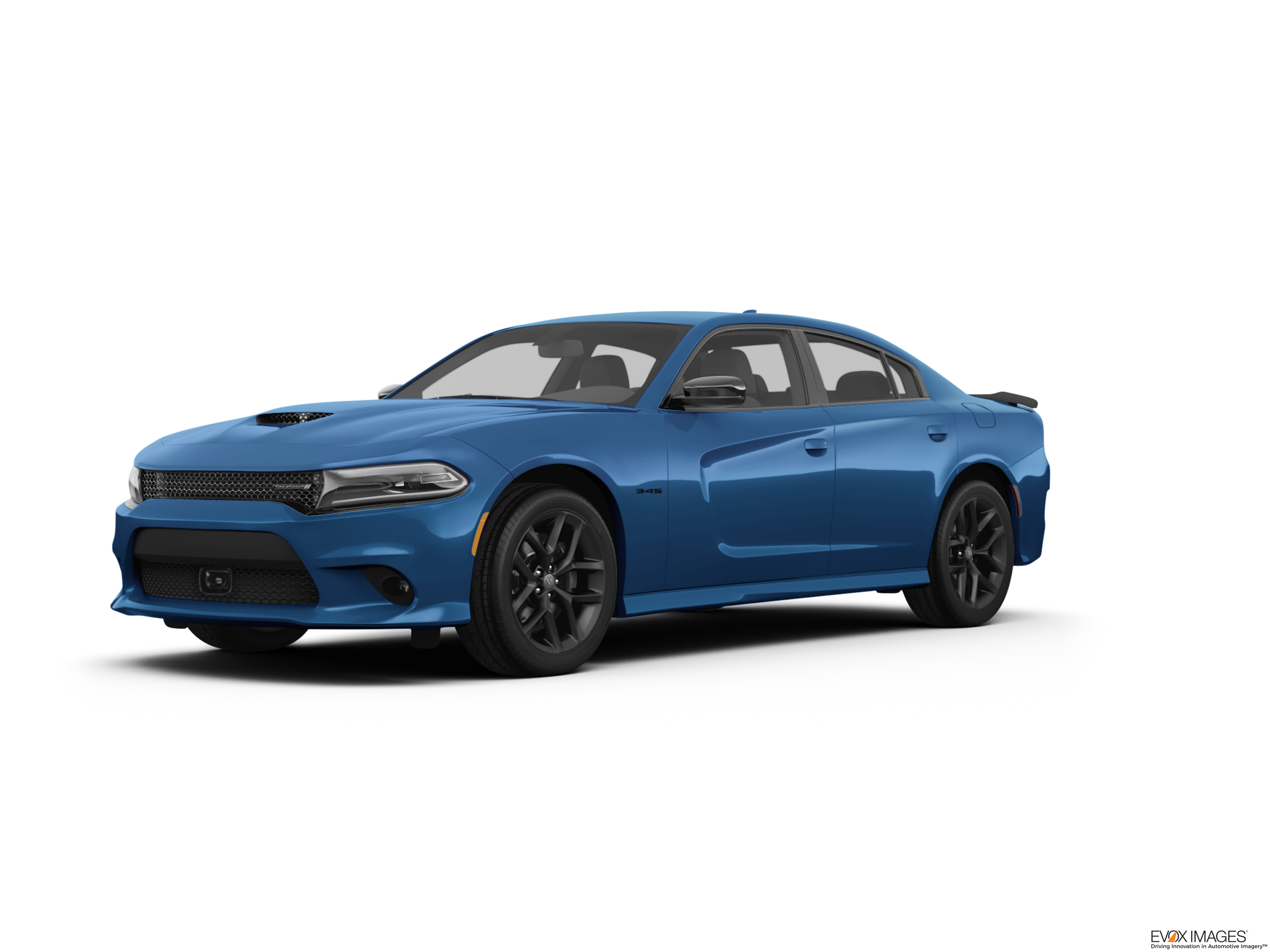 blue dodge charger