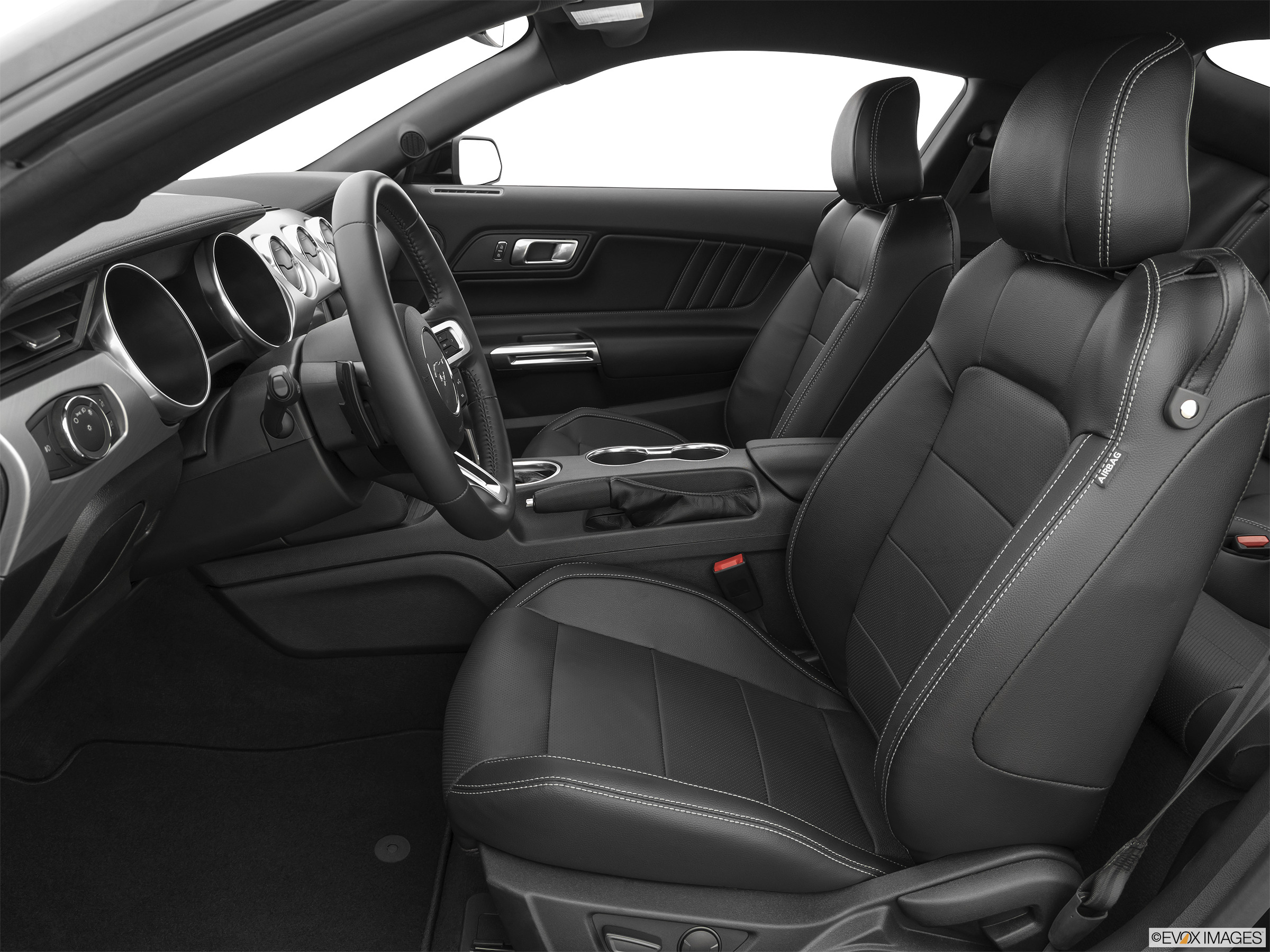 front seat ford mustang