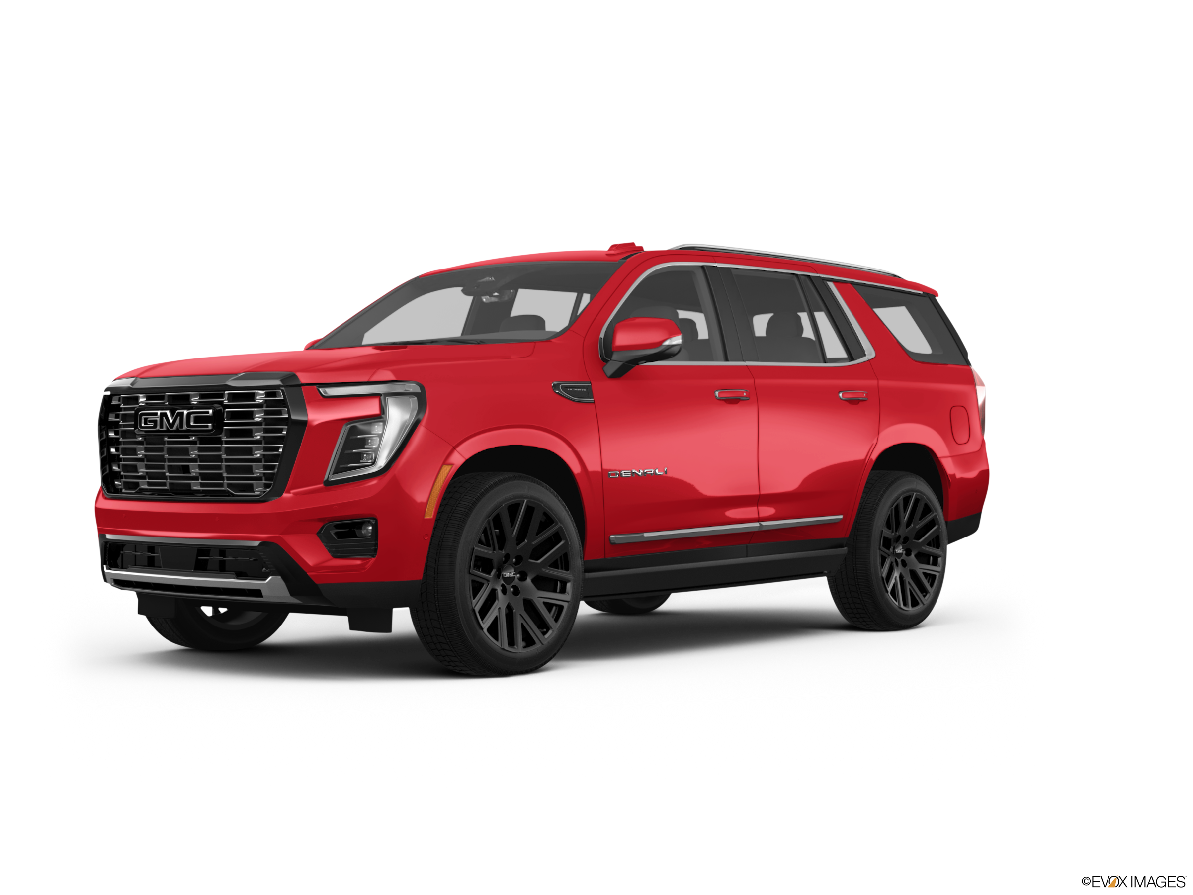 a-red-gmc-yukon