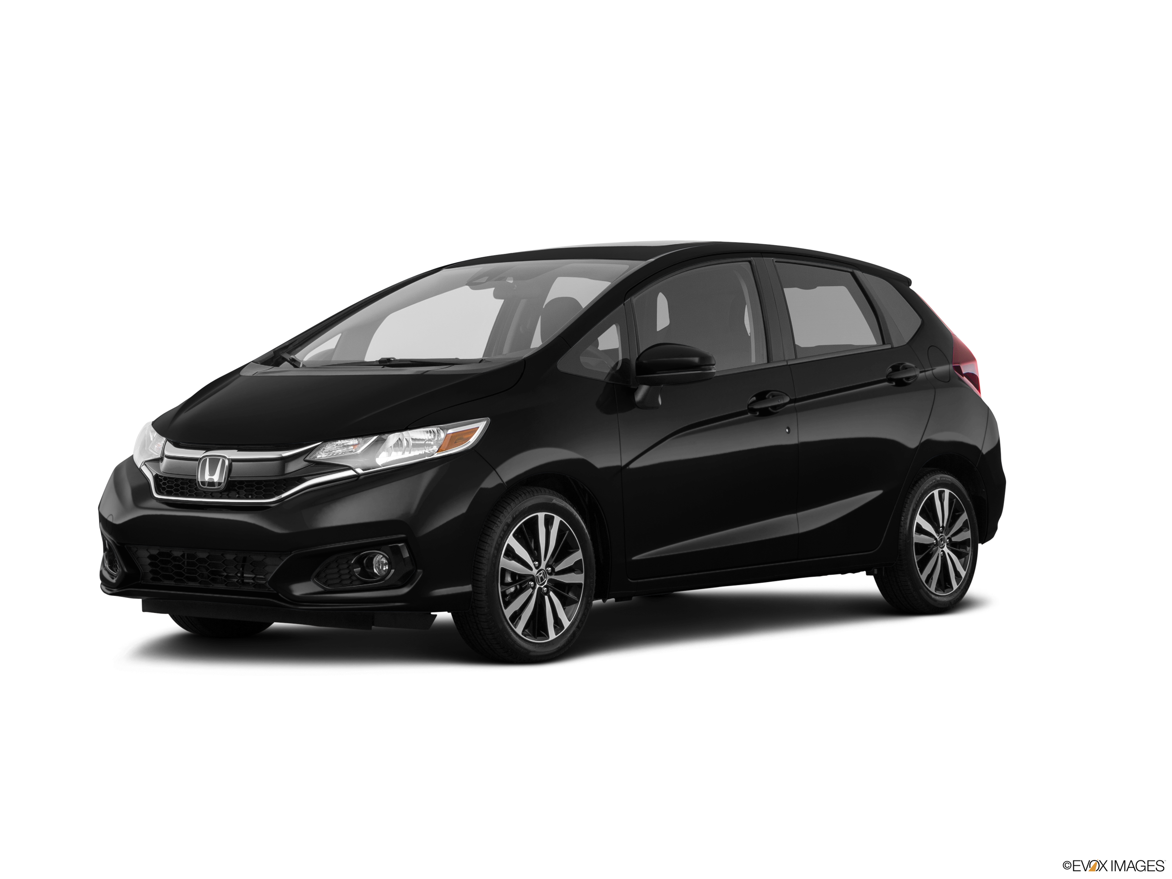 black honda fit