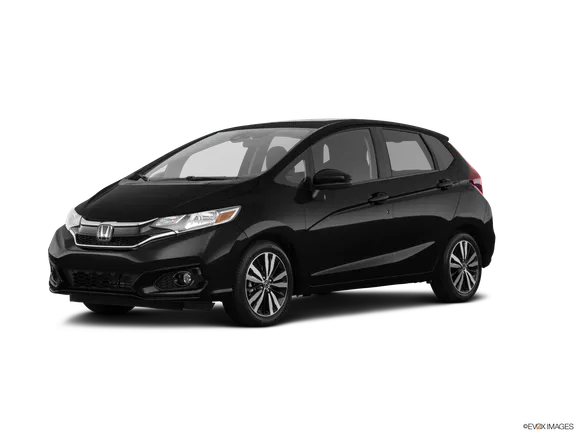 black honda fit