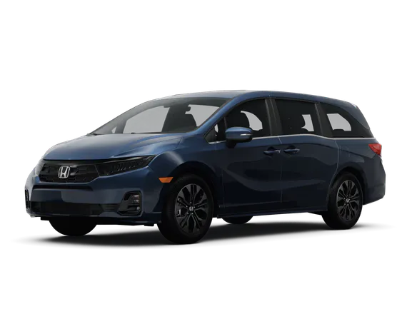 blue honda odyssey