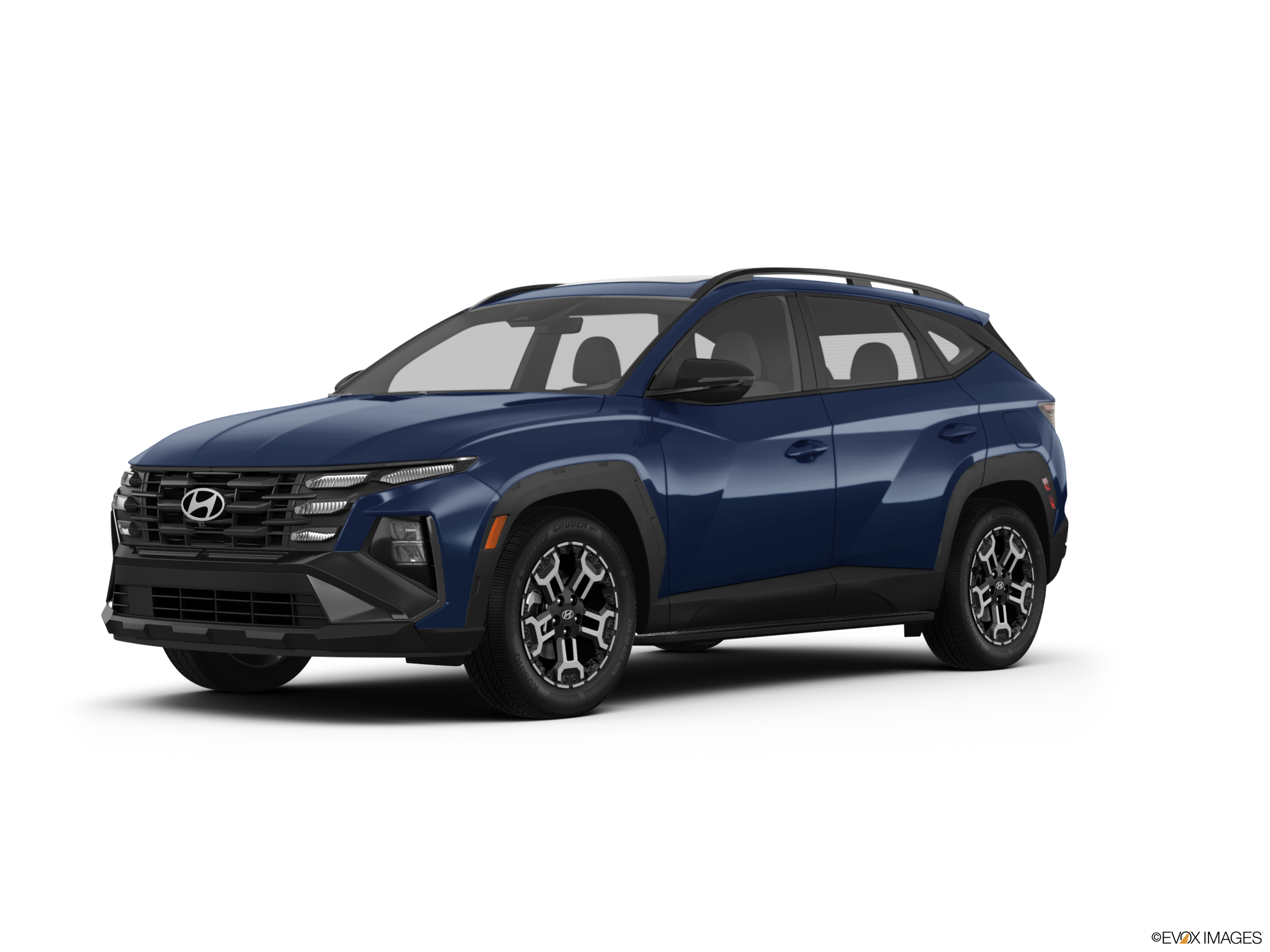 blue hyundai tucson
