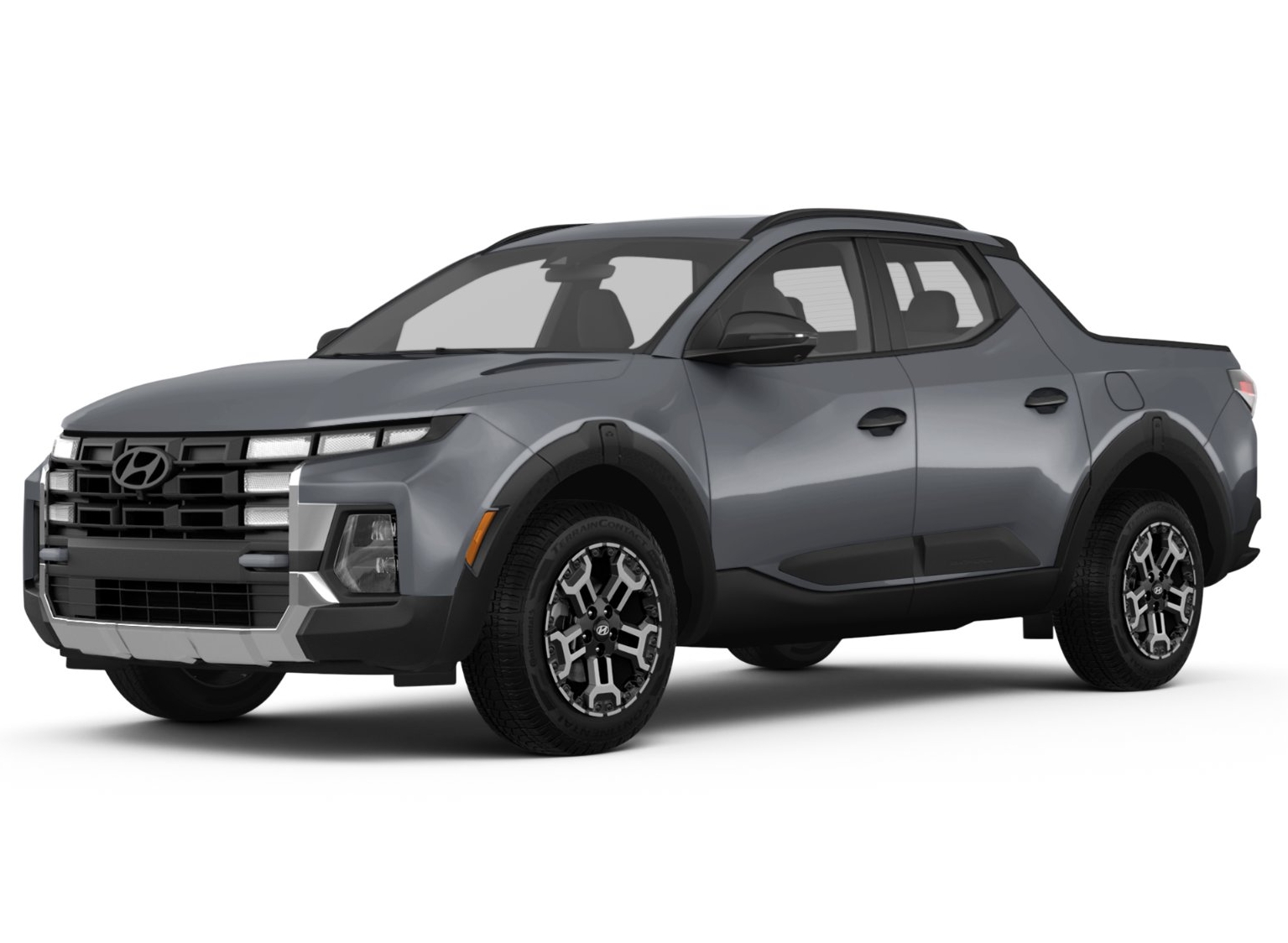 gray hyundai santa cruz