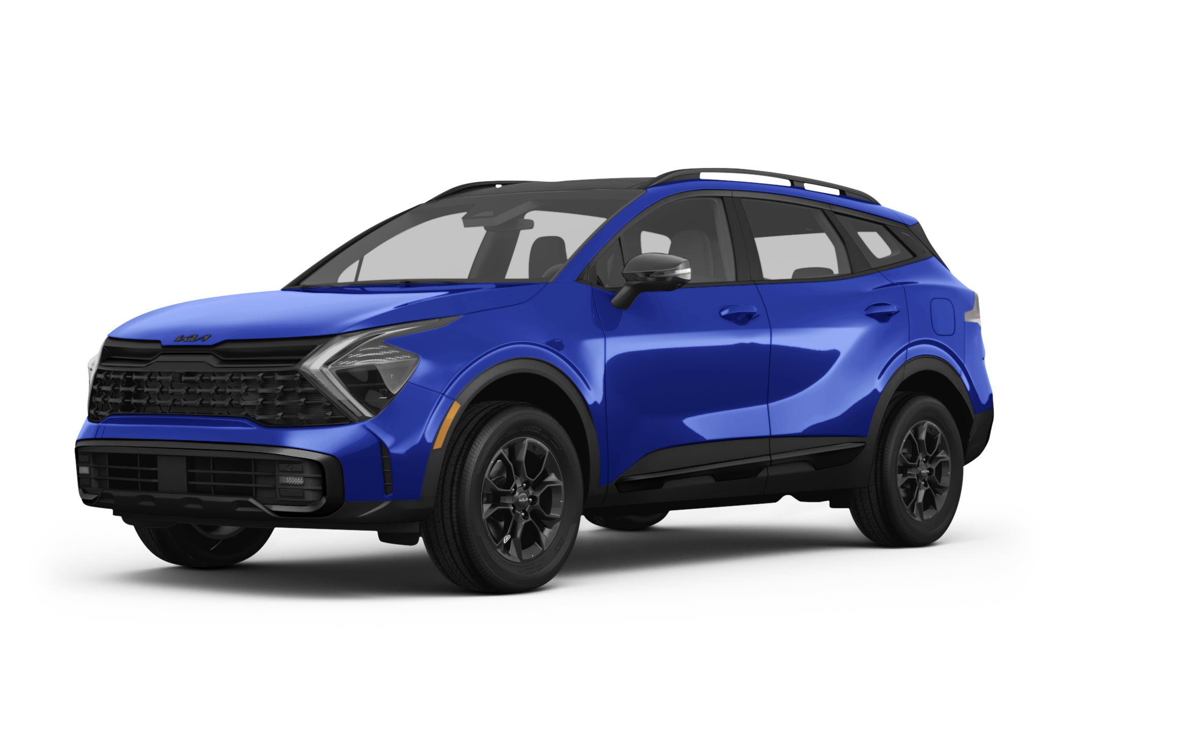 a-blue-kia-sportage