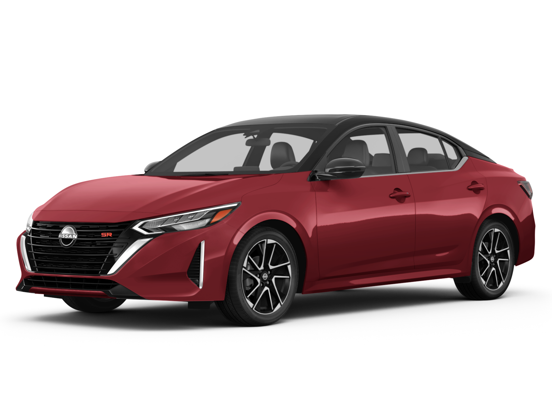 red nissan sentra