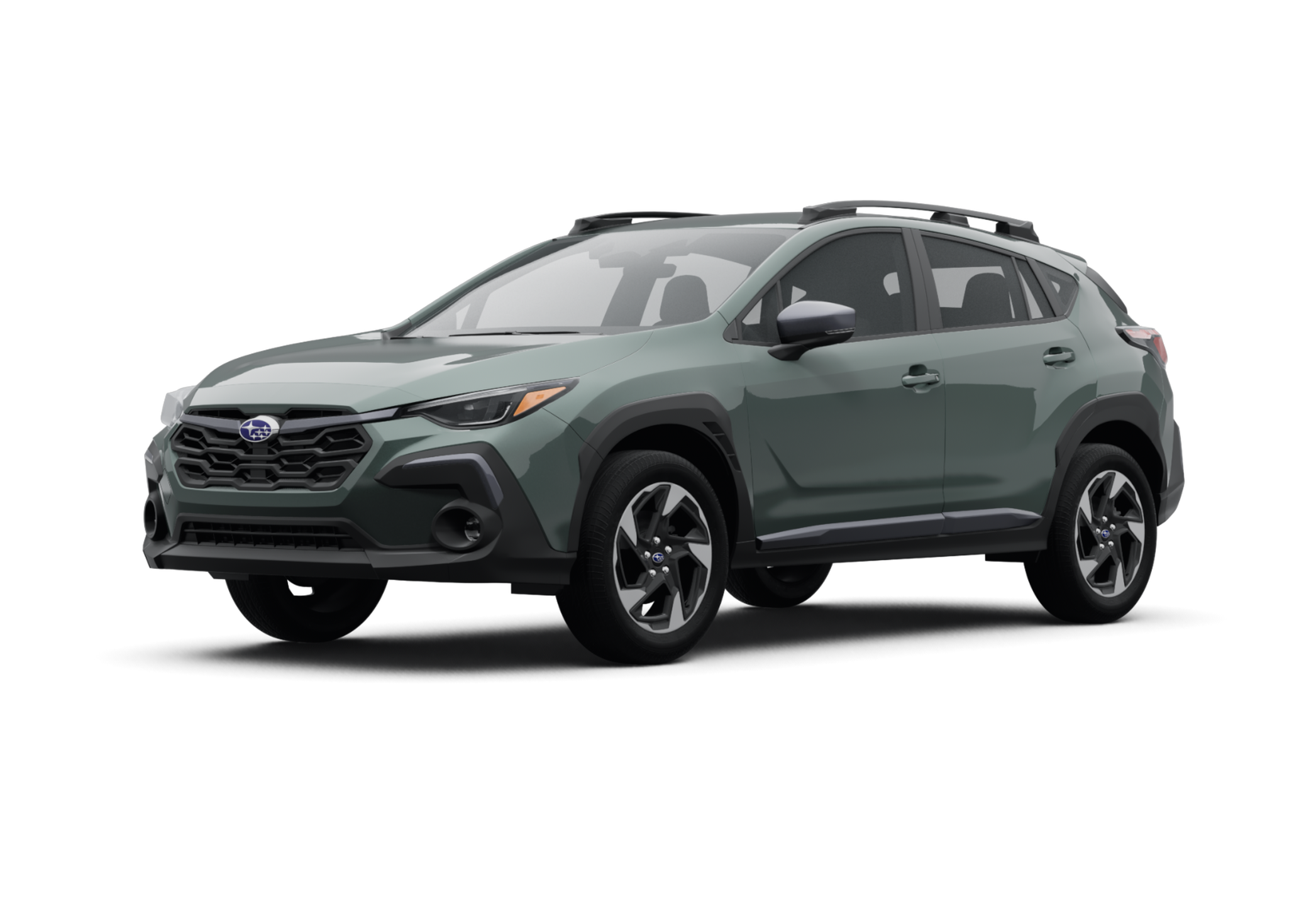 green subaru crosstrek