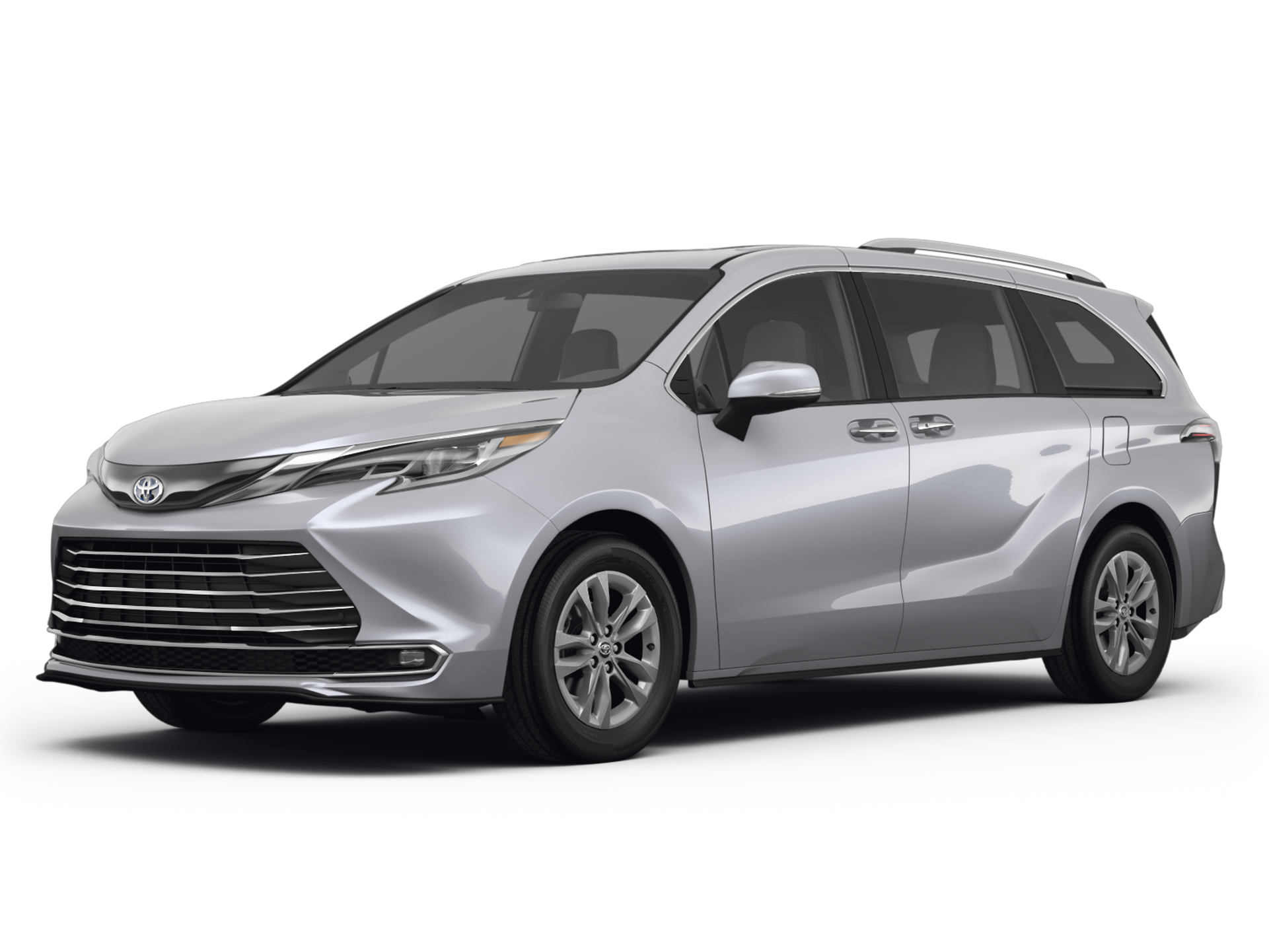 silver toyota sienna