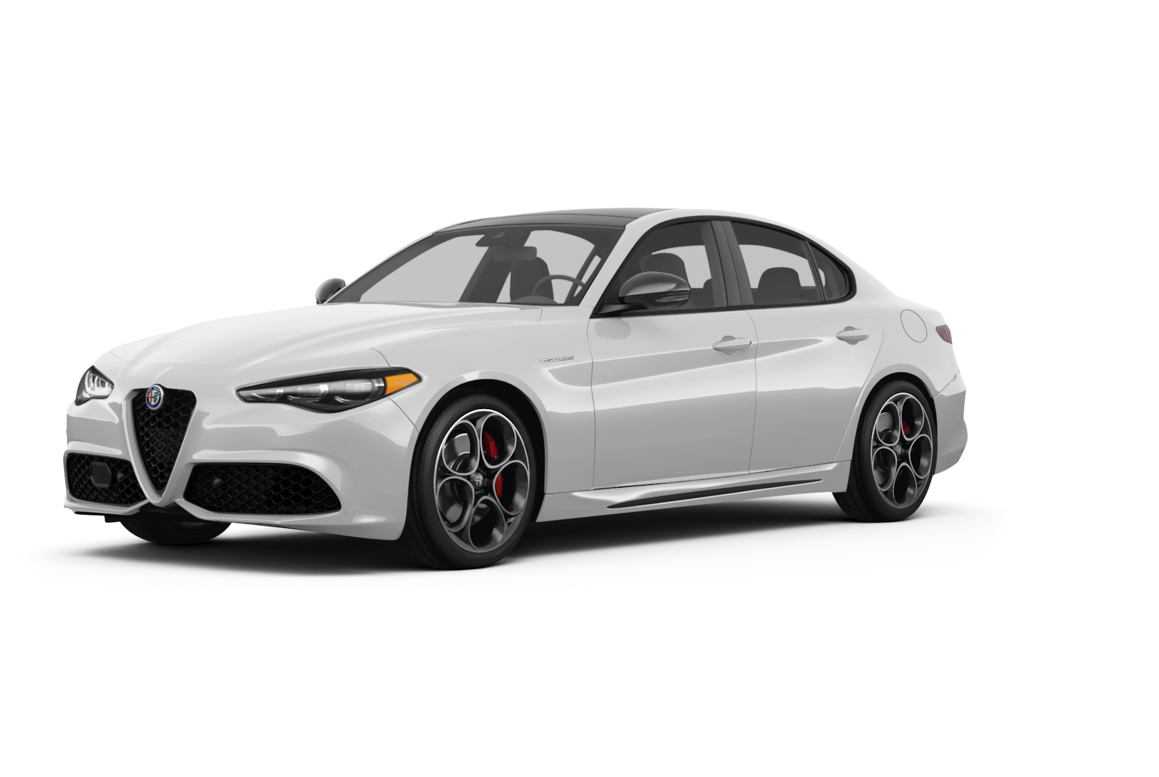 white alfa romeo giulia