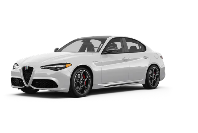 white alfa romeo giulia