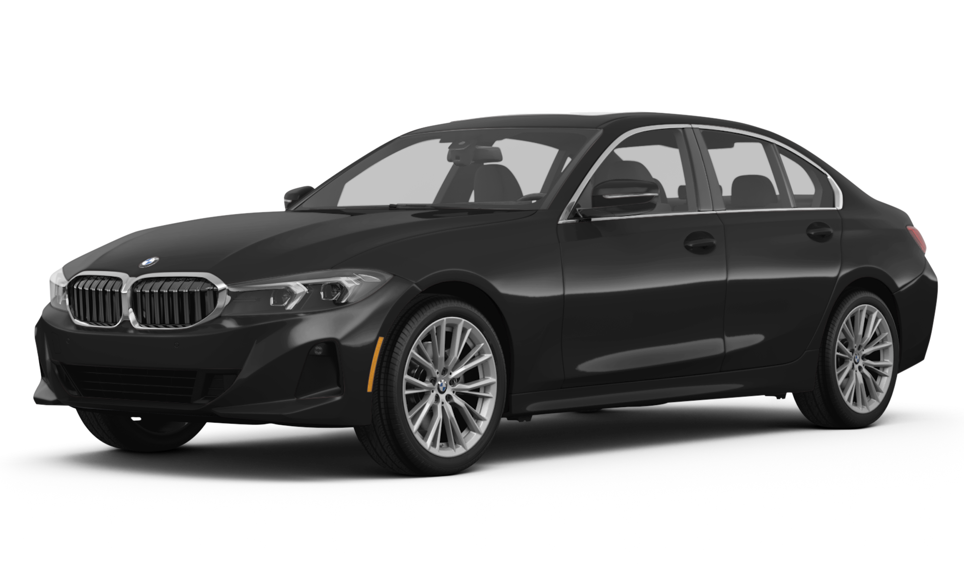 black bmw 3 series