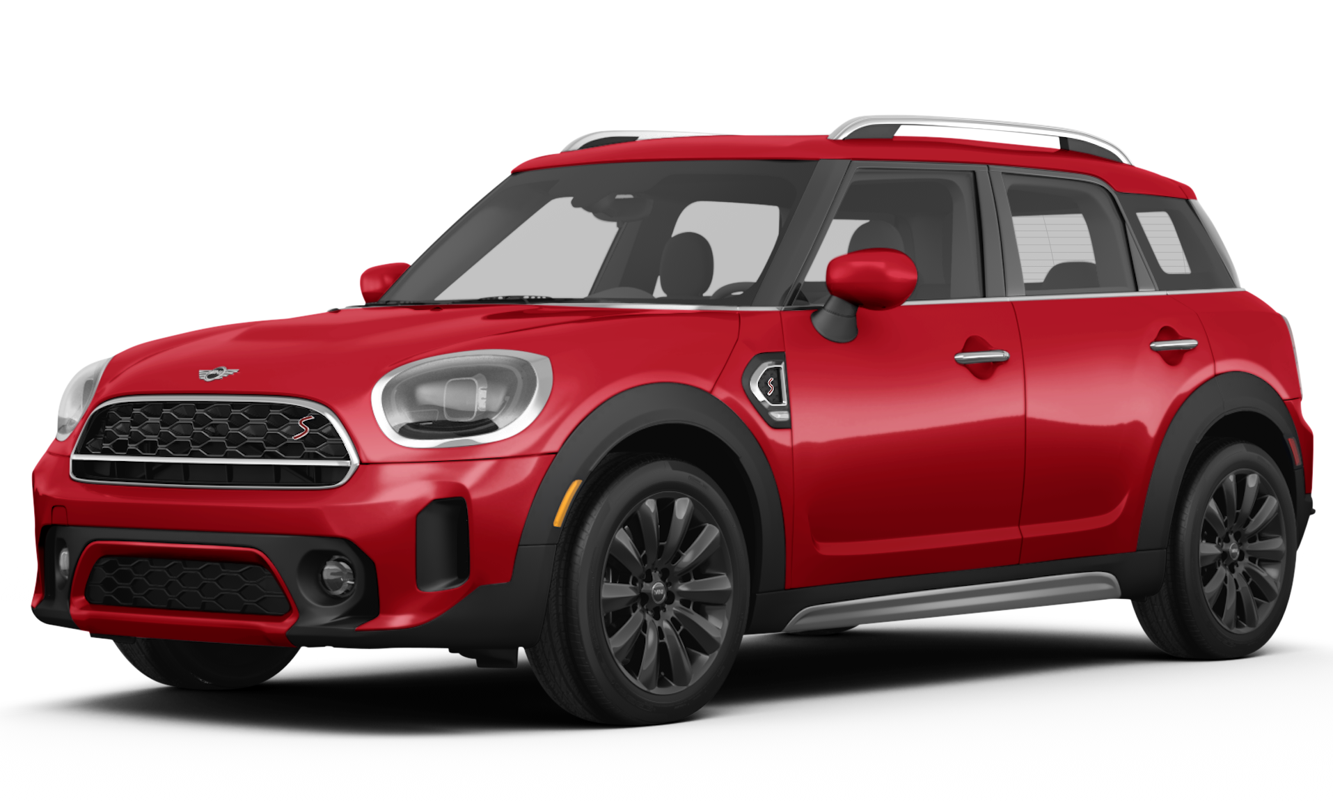 red mini countryman