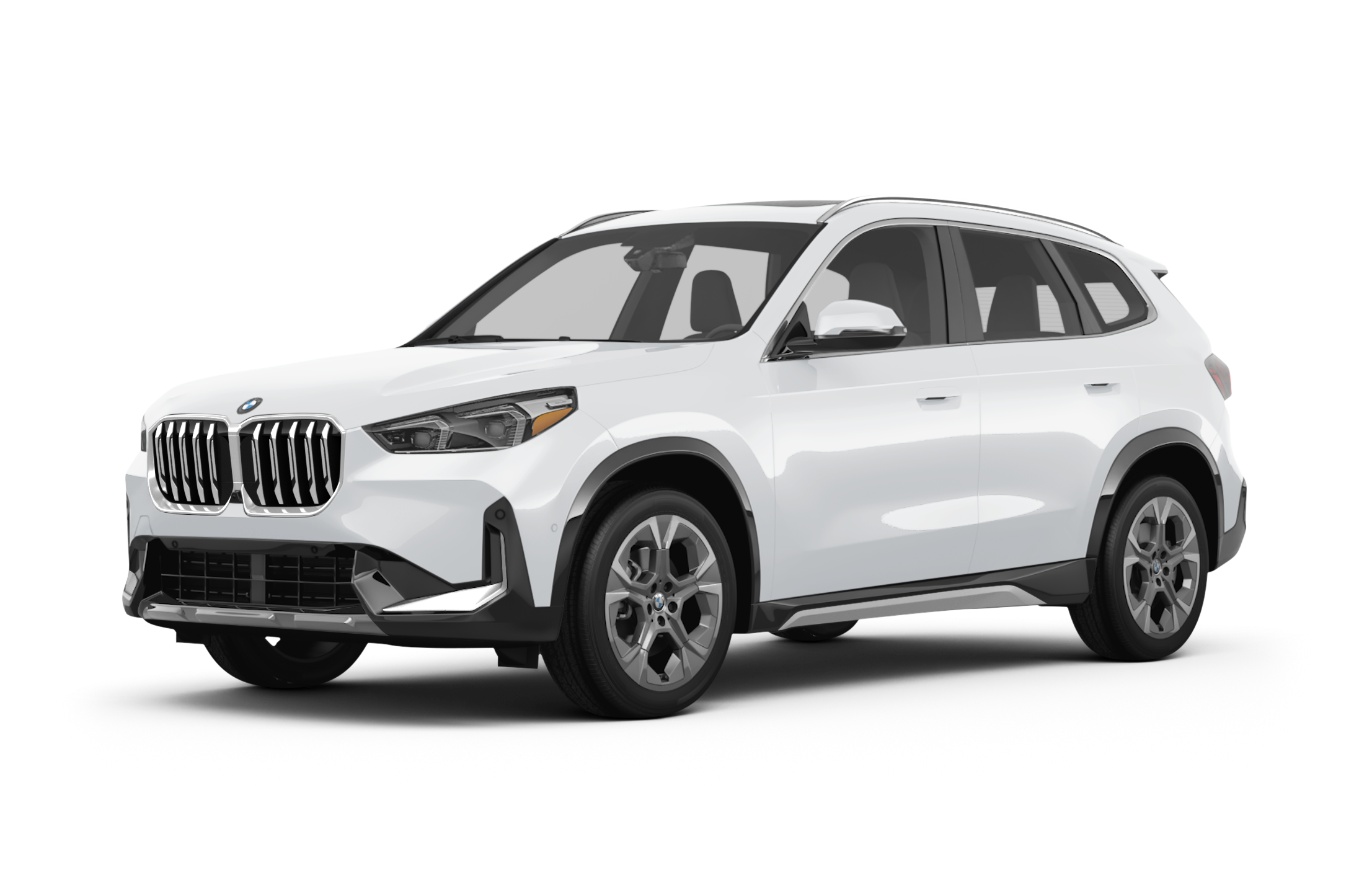 a white bmw x1