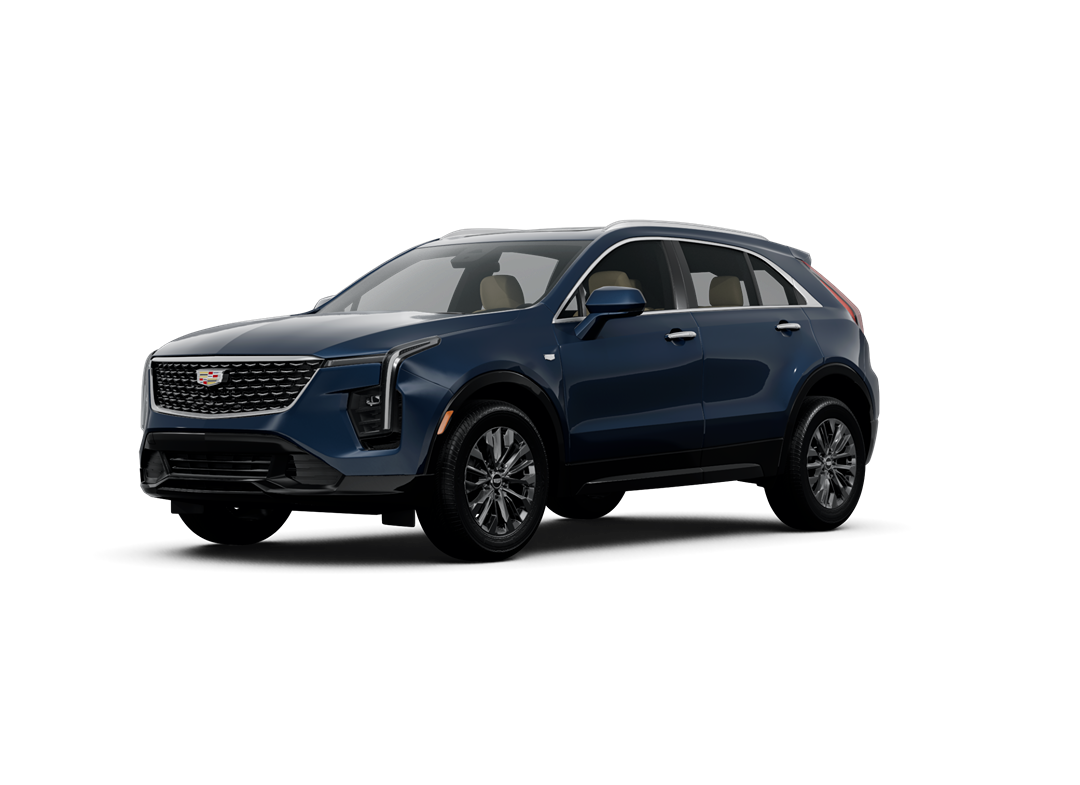 blue cadillac xt14
