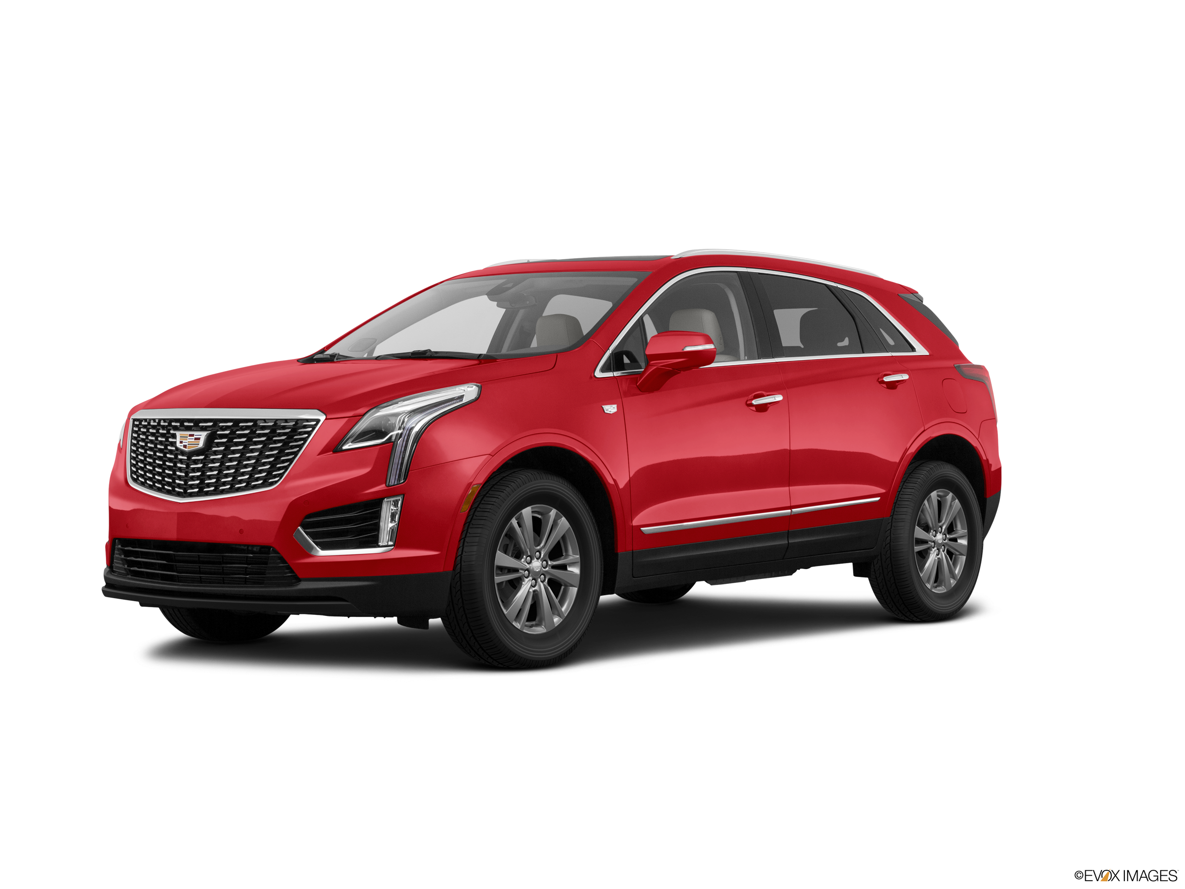 red cadillac xt5