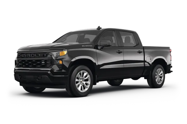 black chevrolet silverado