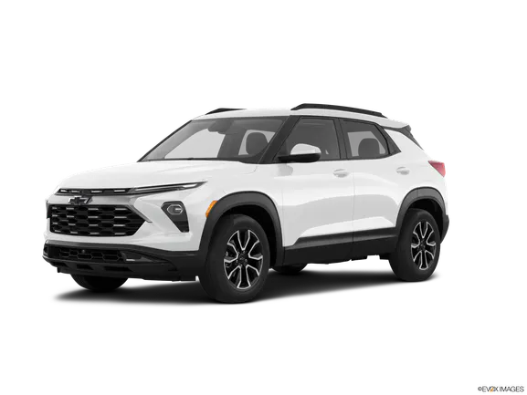 a white Chevrolet Trailblazer