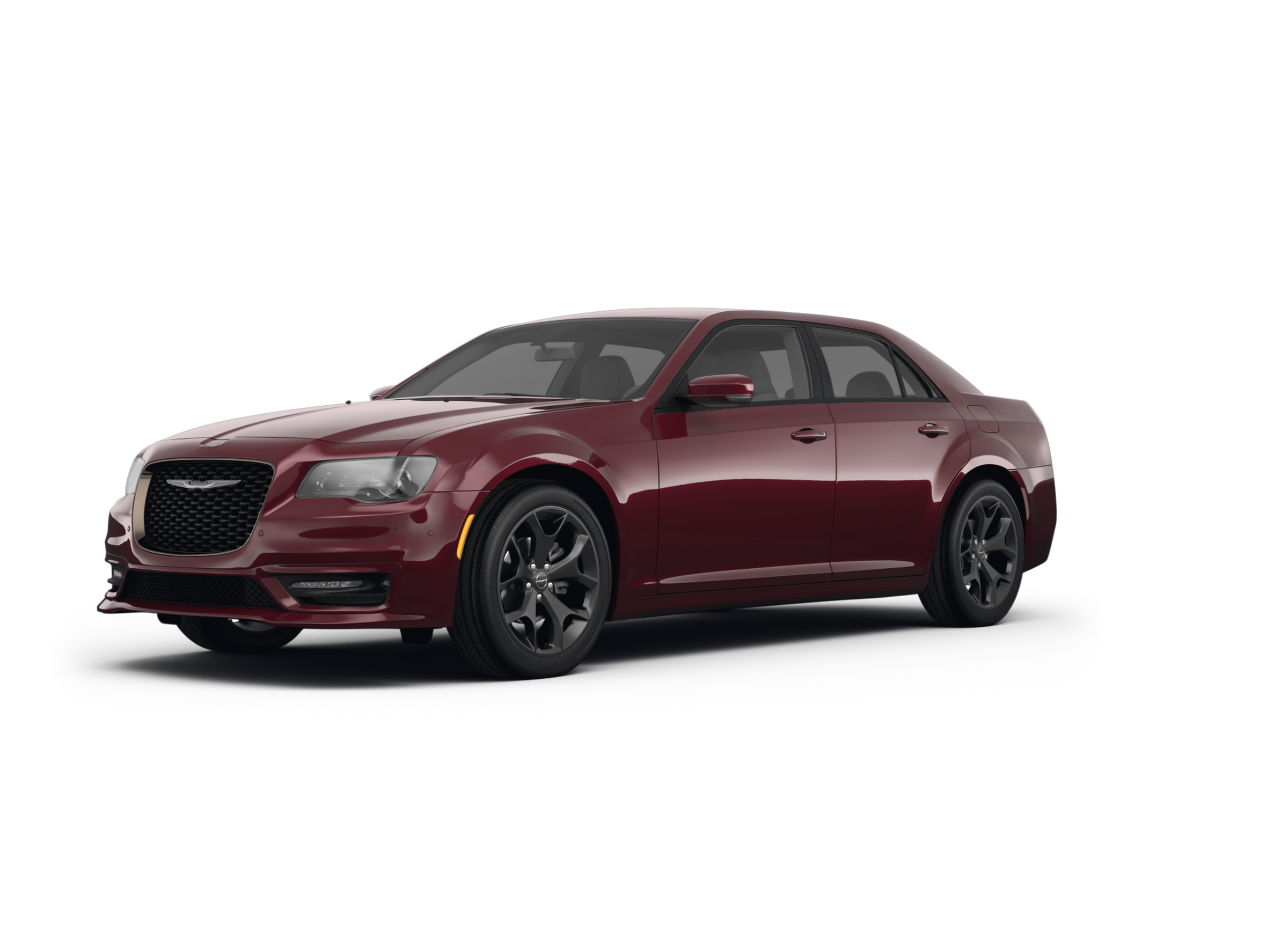 red chrysler 300 