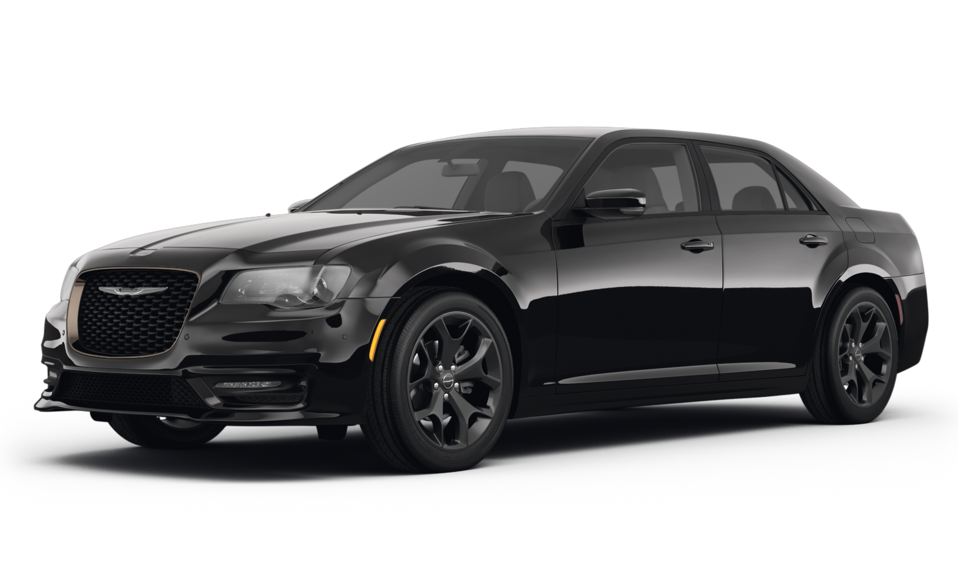 a black Chrysler 300 a black Chrysler 300
