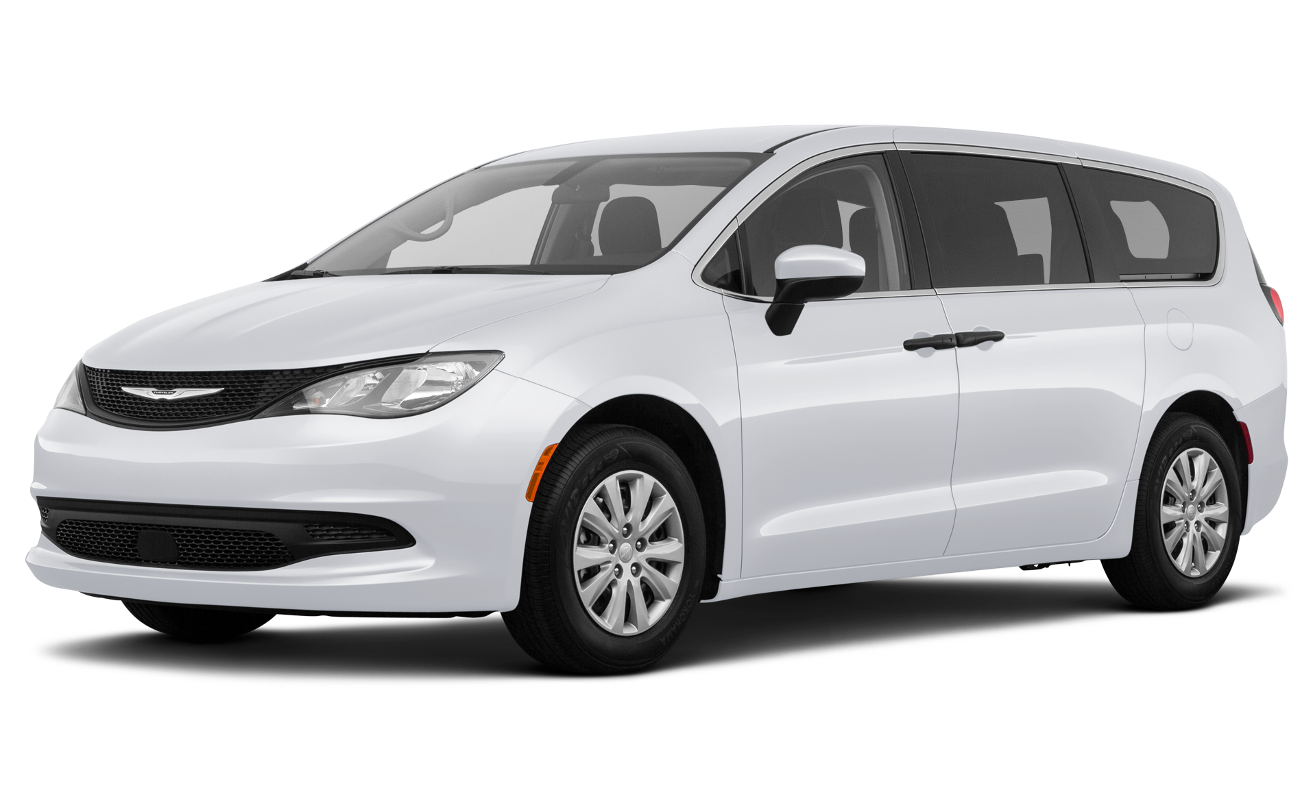a white Chrysler Voyager a white Chrysler Voyager