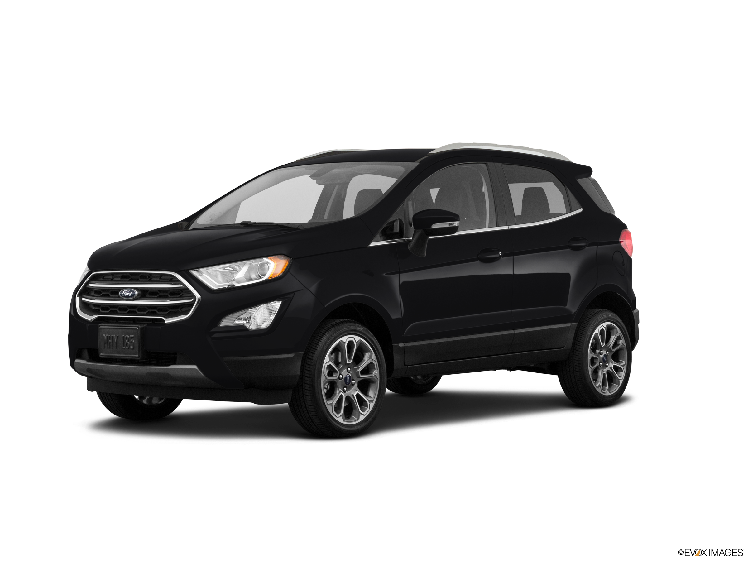 black Ford Ecosport