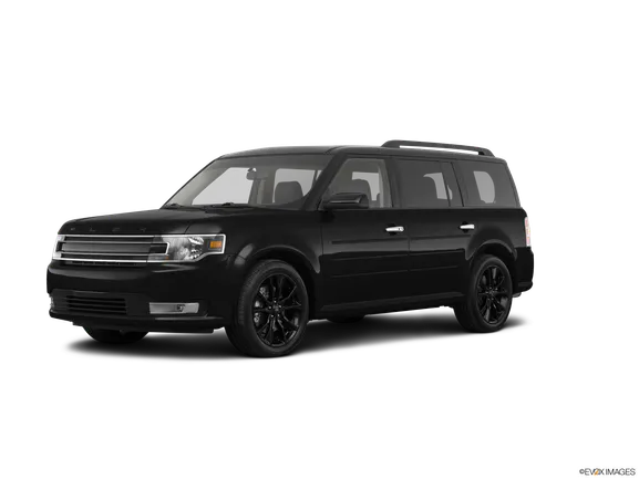 a black Ford Flex