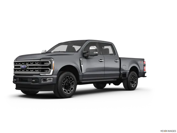 a gray Ford F250