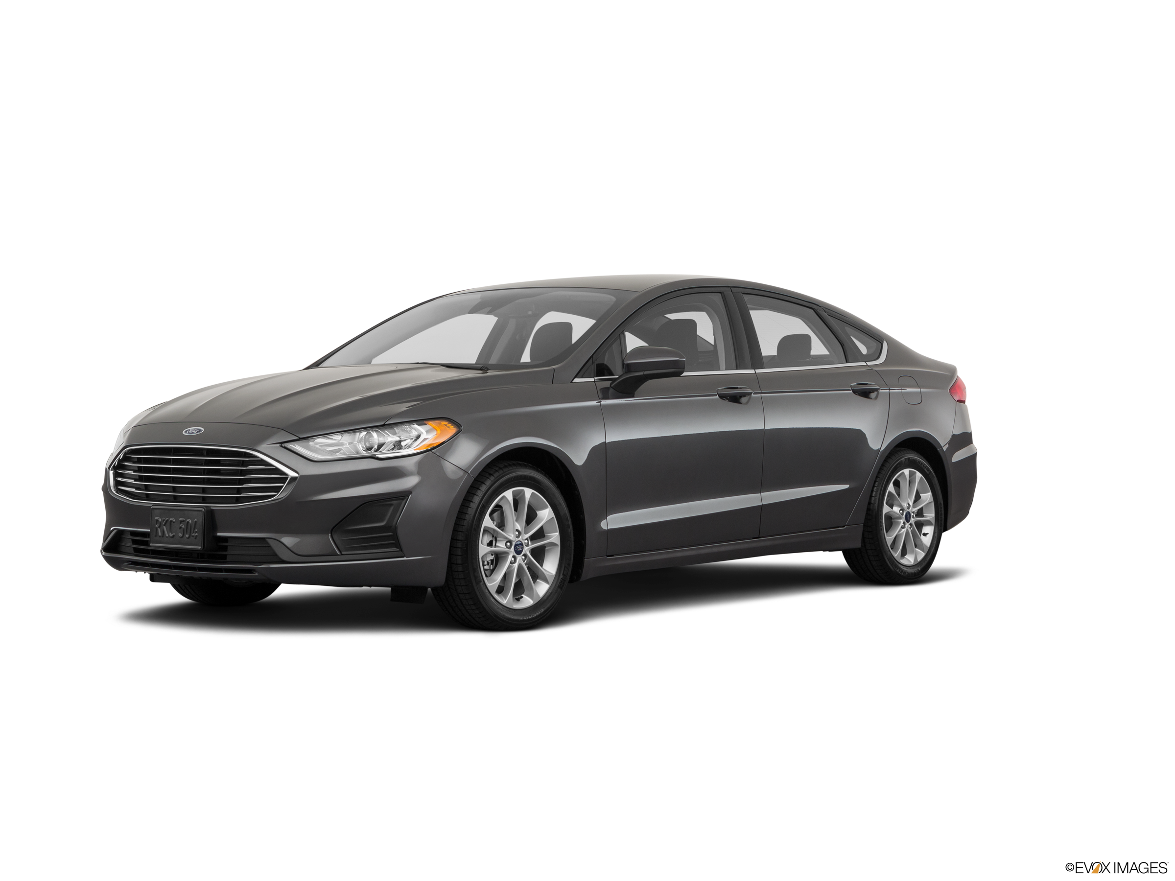 a gray Ford Fusion