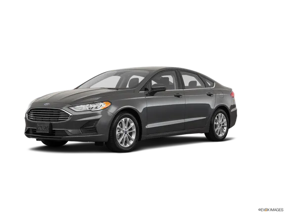 a gray Ford Fusion