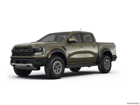a green Ford Ranger