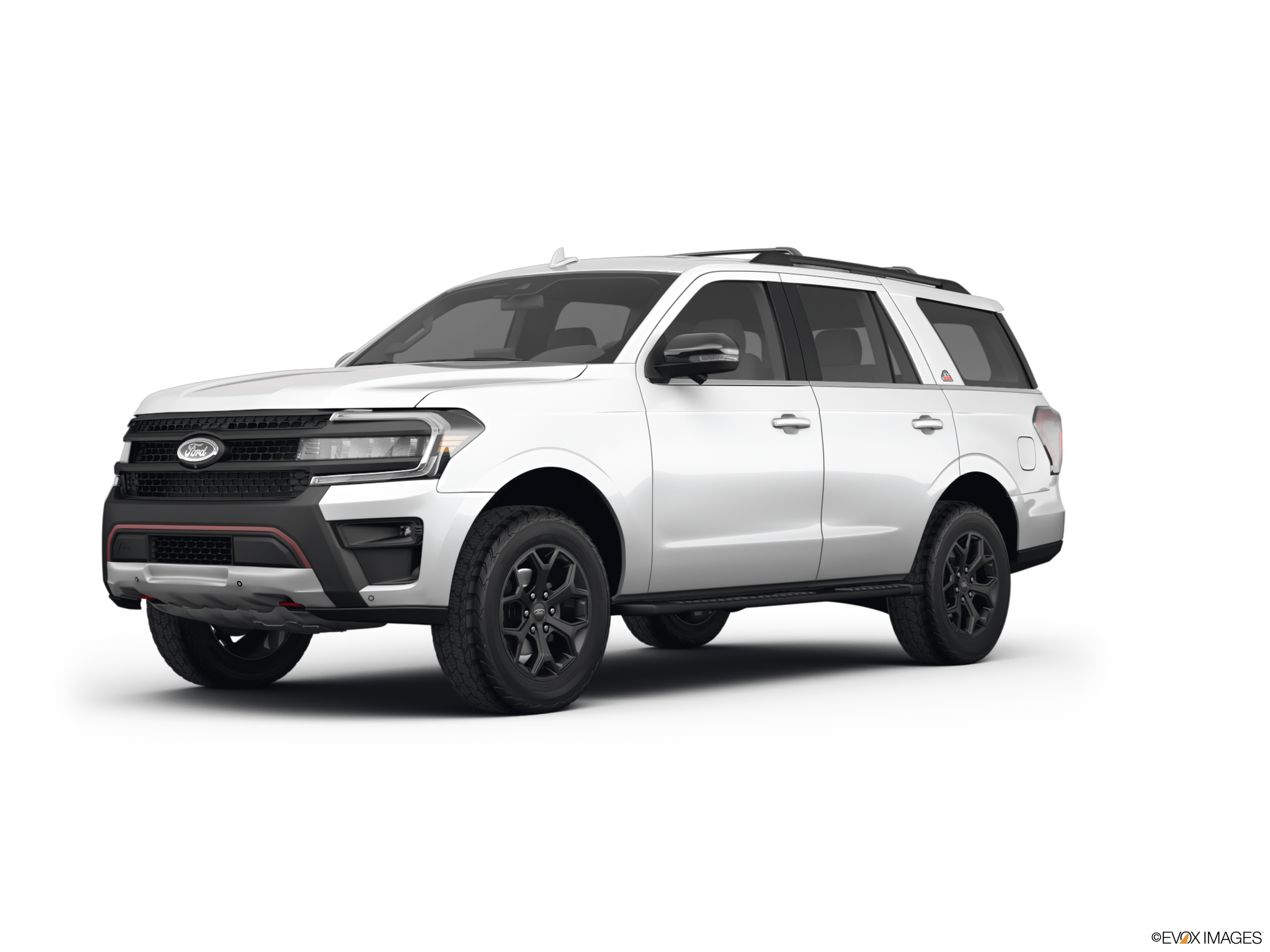 a white Ford Expedition