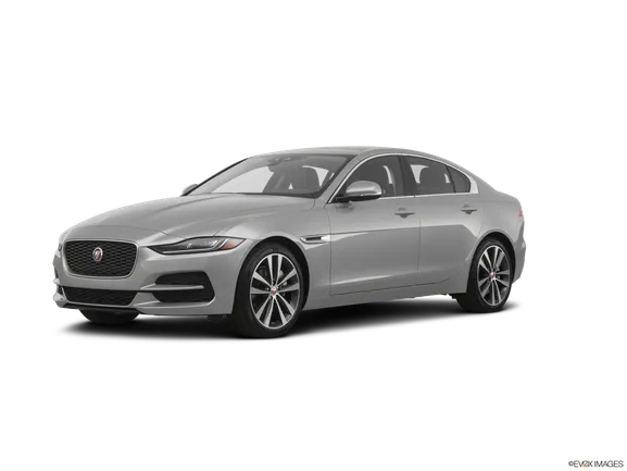 silver jaguar xe