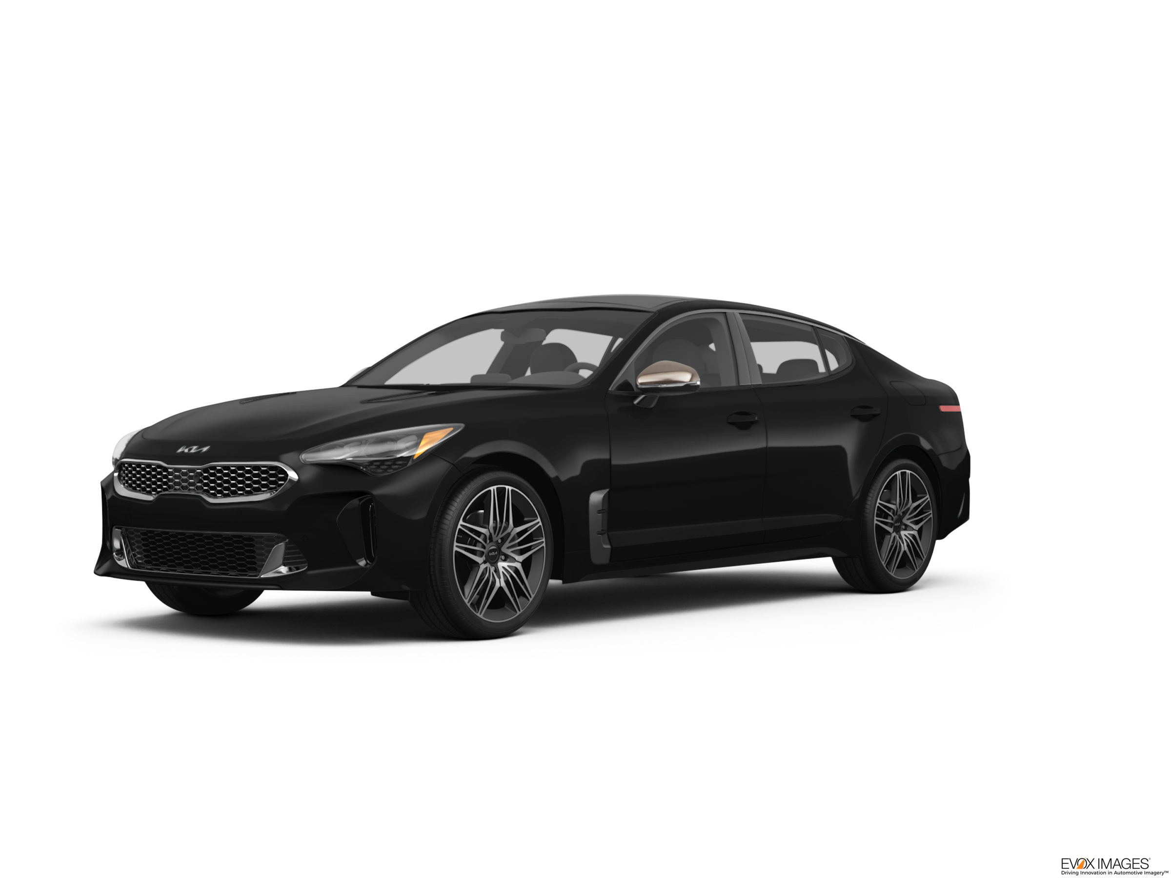 black kia stinger