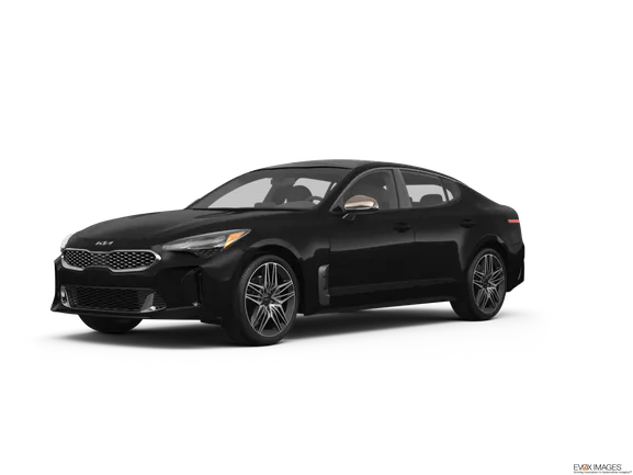 black kia stinger