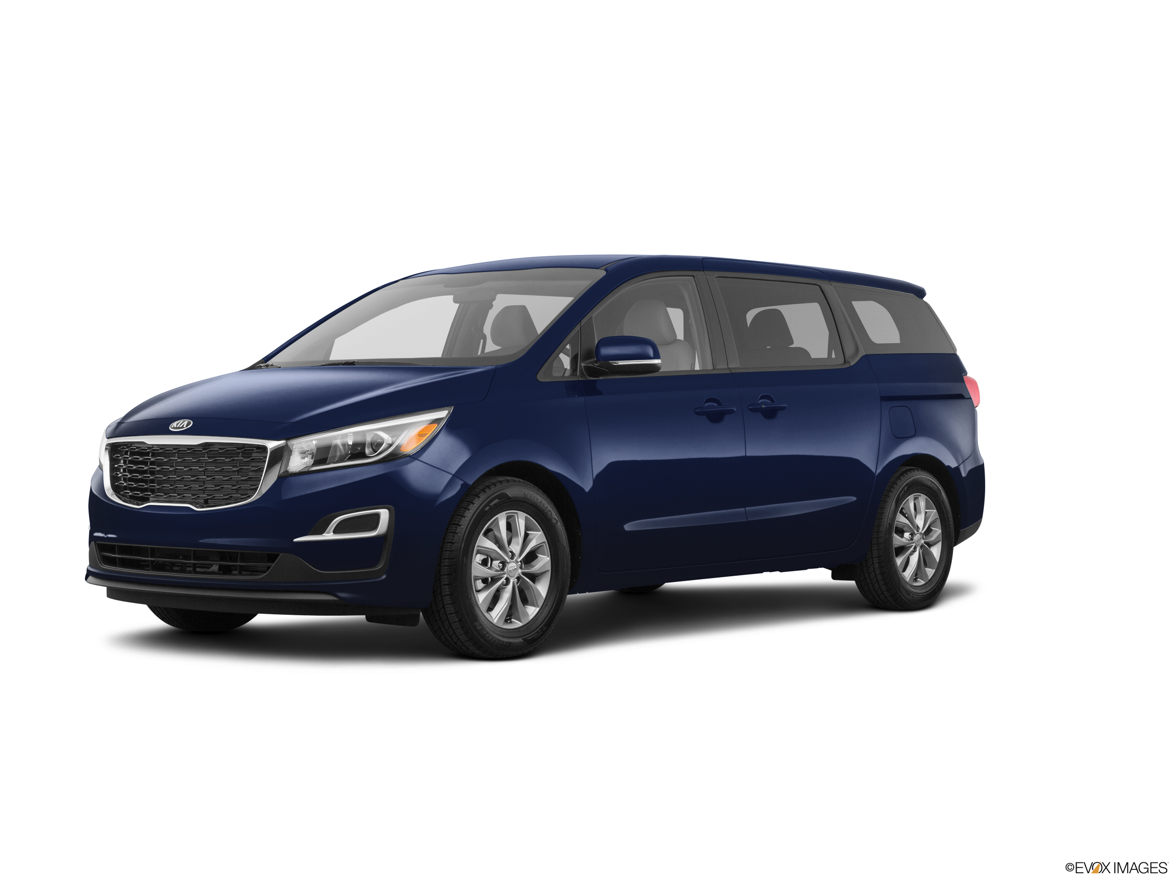 blue kia sedona