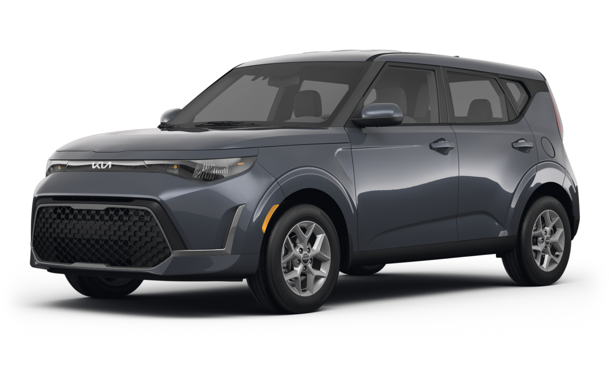 gray kia soul