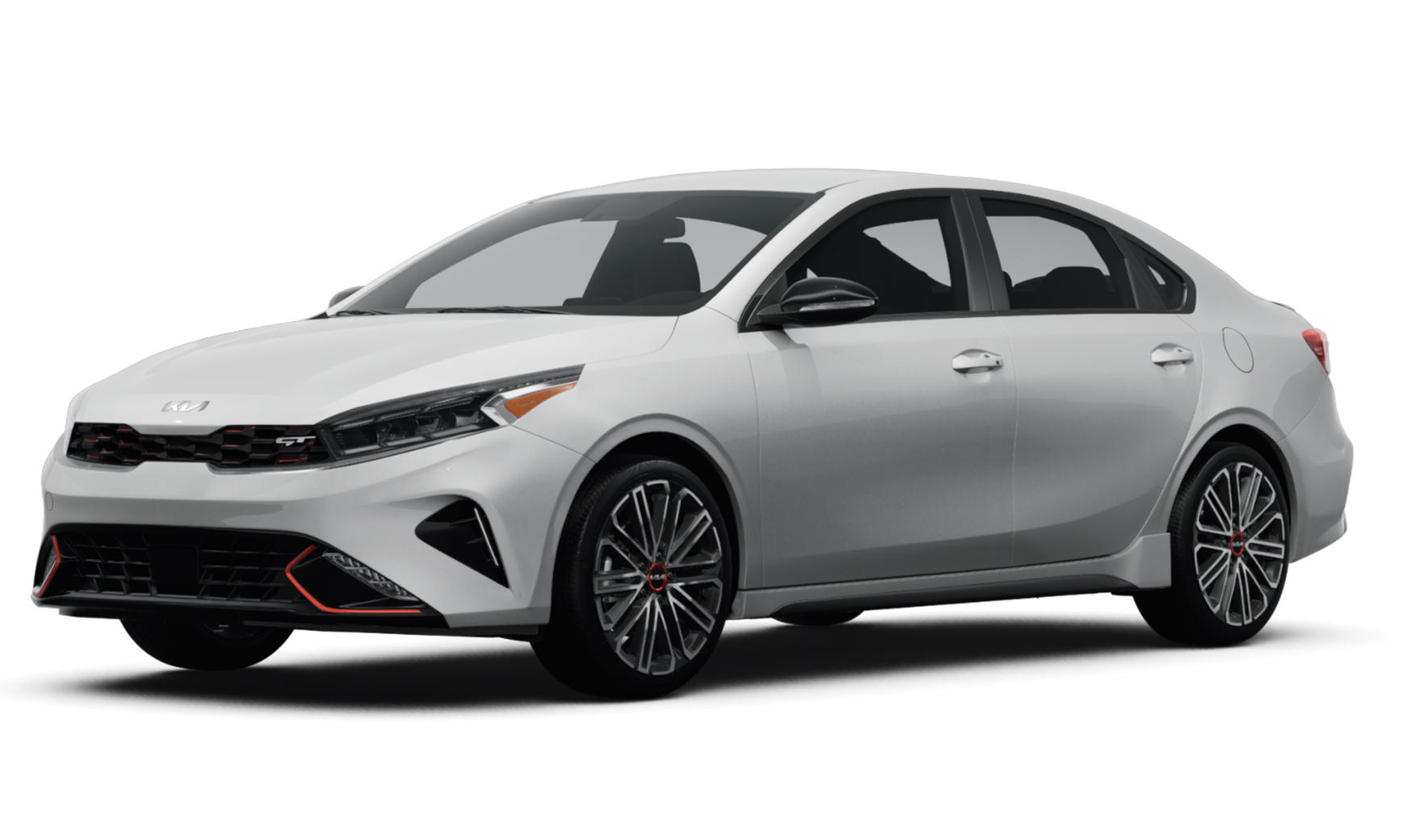 white kia forte