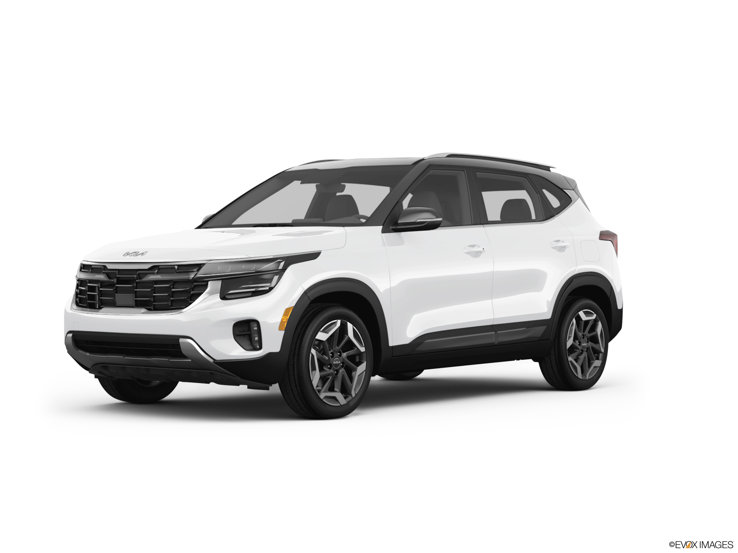white kia seltos