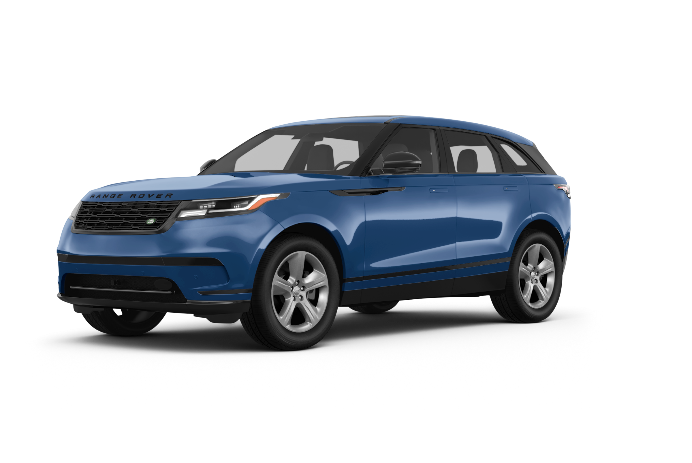 blue land rover velar