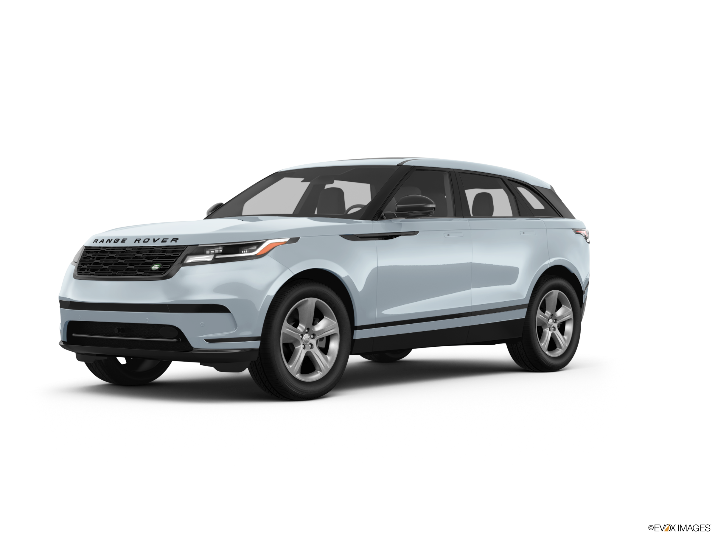 silver land rover velar