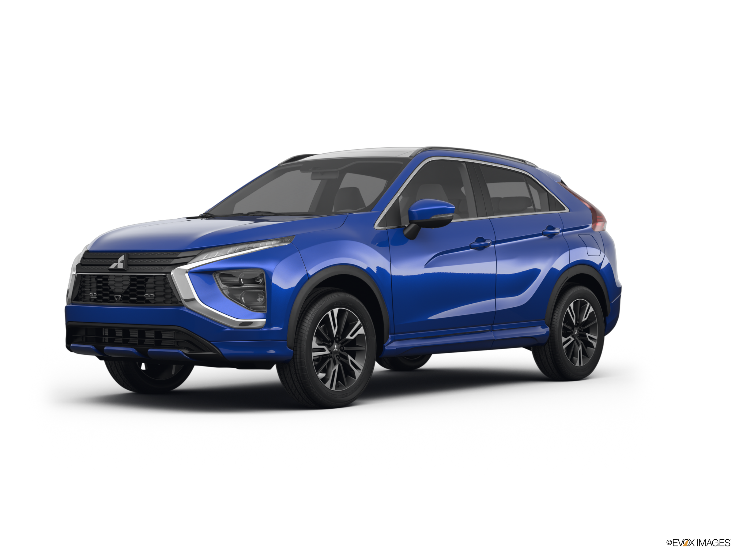 blue mitsubishi eclipse cross