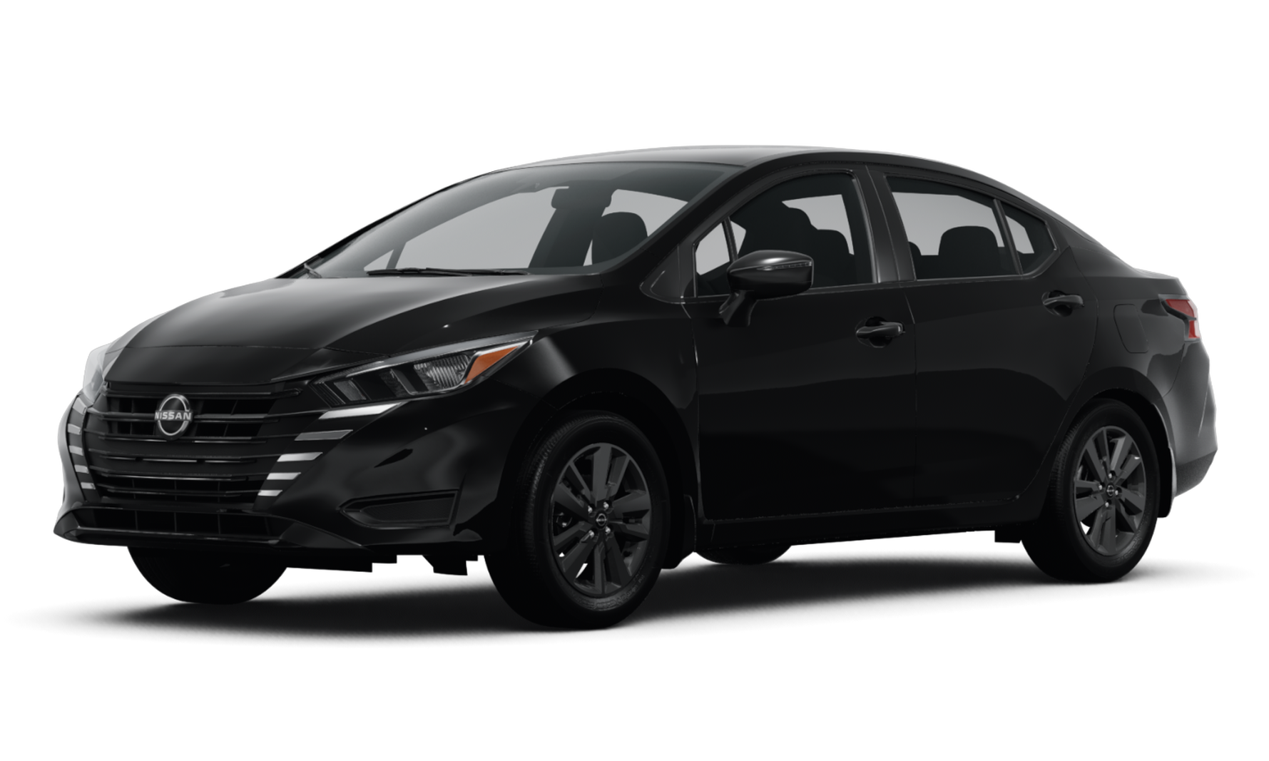 black nissan versa