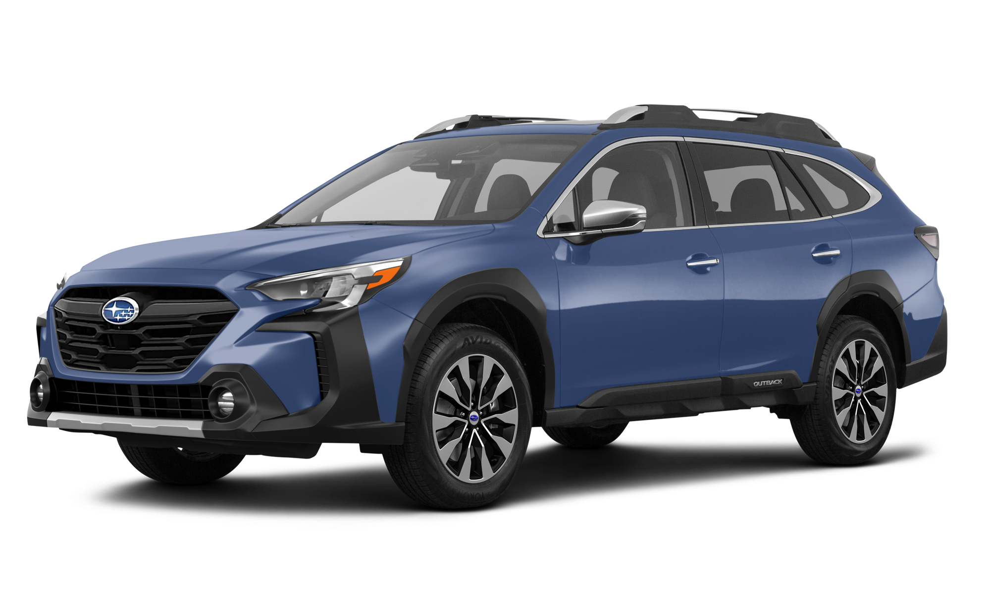 blue subaru outback