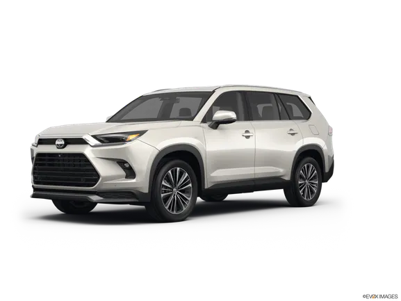 a beige Toyota Grand Highlander