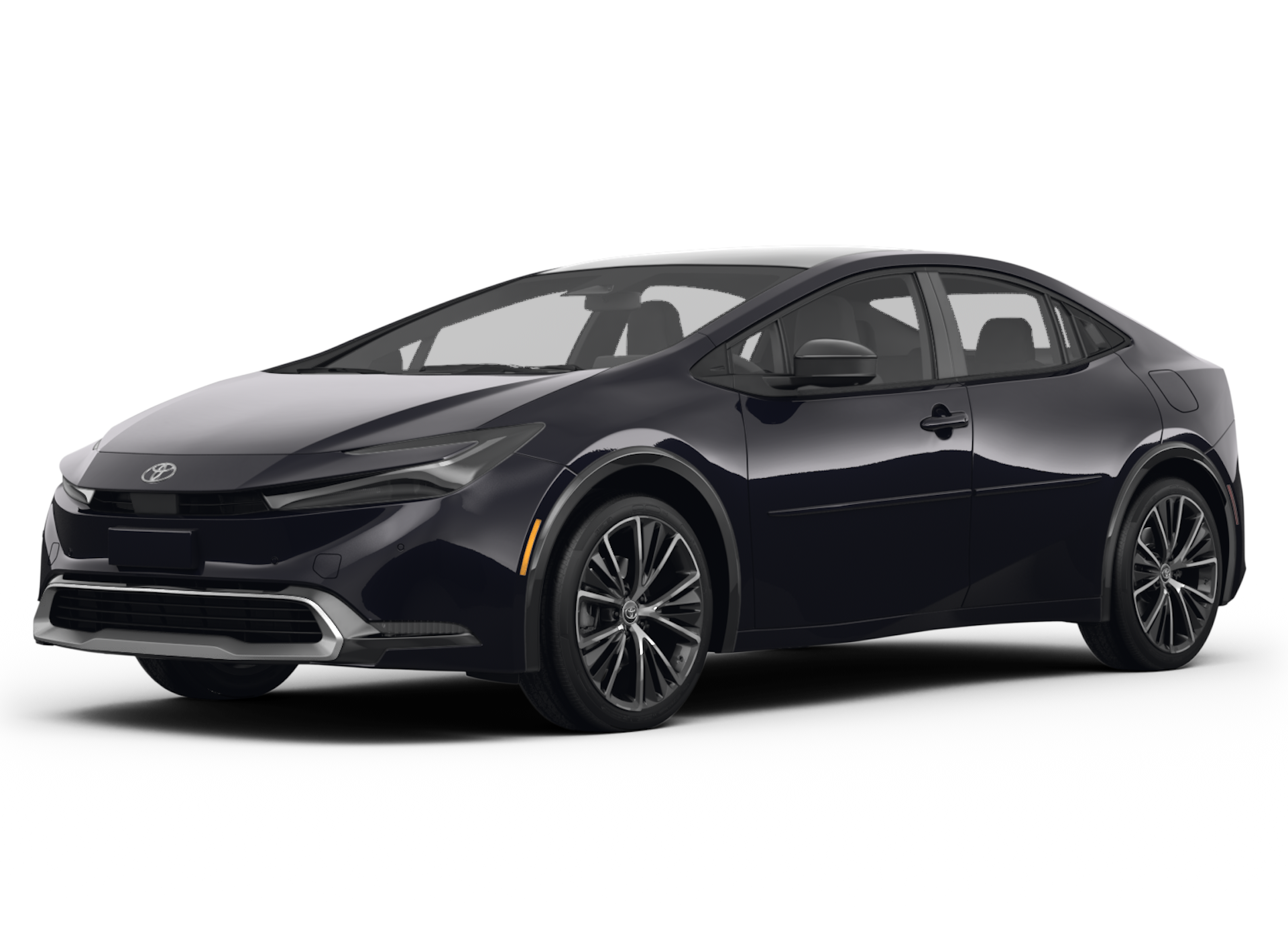 a  black Toyota Prius