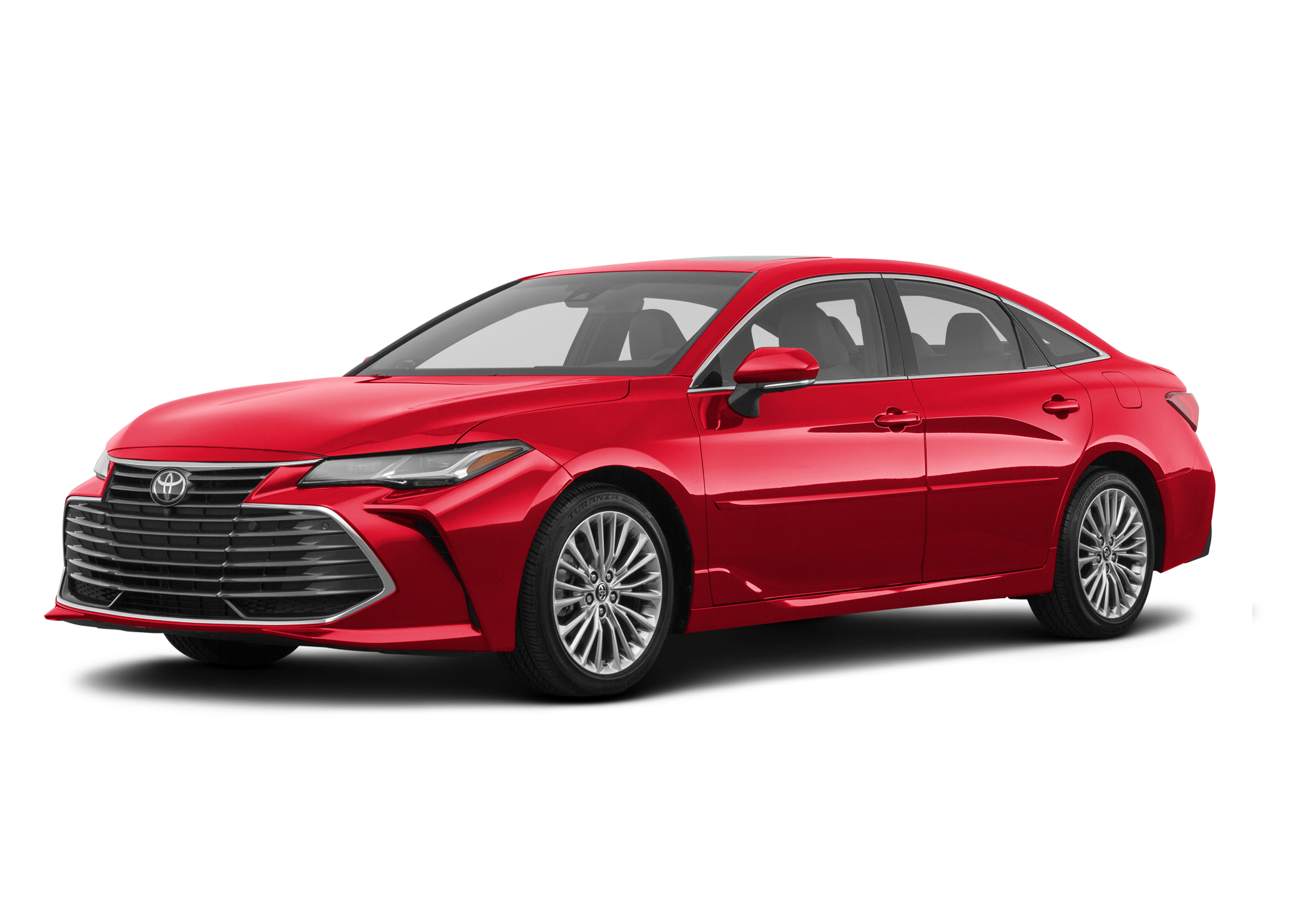 red toyota avalon